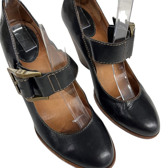 💢SOLD💢 Frye Andrea Mary Jane in Black Size 7.5 - Picture 1 of 14
